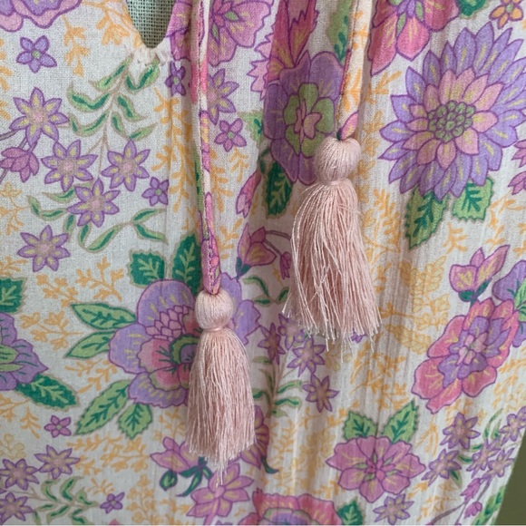 Spell & The Gypsy Collective Juniper Tiered Floral Dress Small - Picture 13 of 16